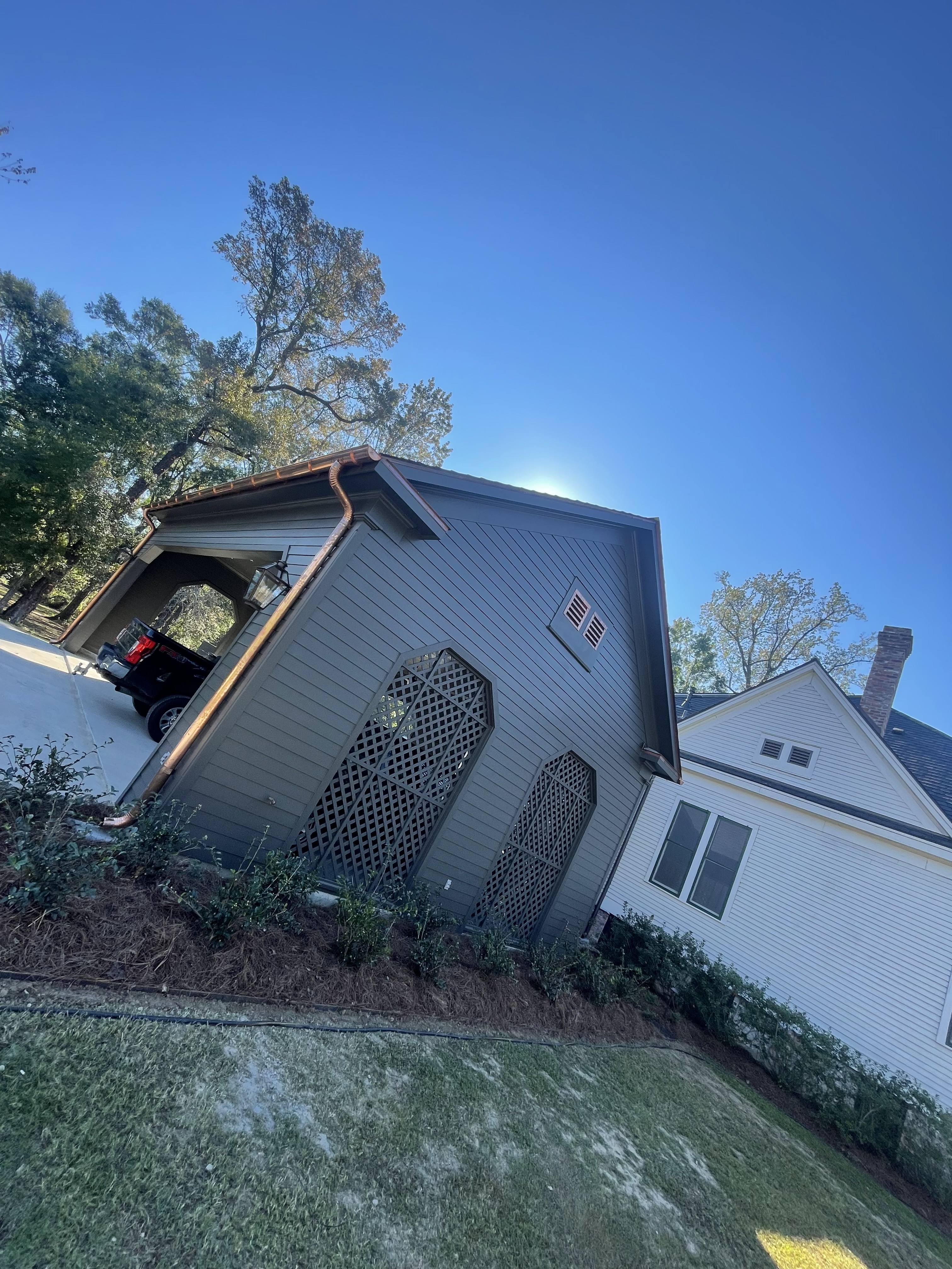 Custom Copper Gutters Service in Baton Rouge